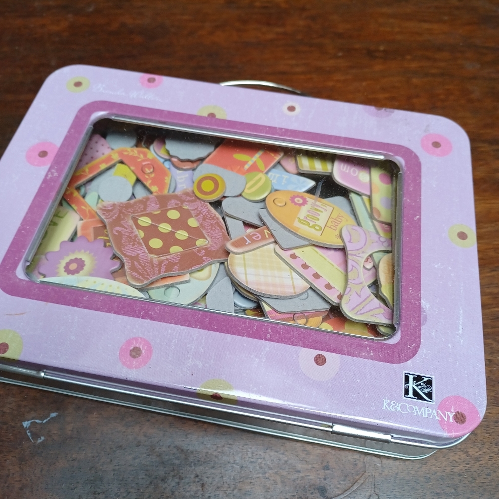K&COMPANY Brenda Walton cardboard craft pieces 150+